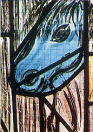 Vitrail de l'église d'Ury